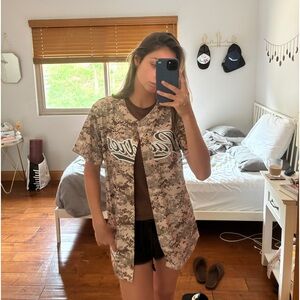 Padres youth xl camo jersey